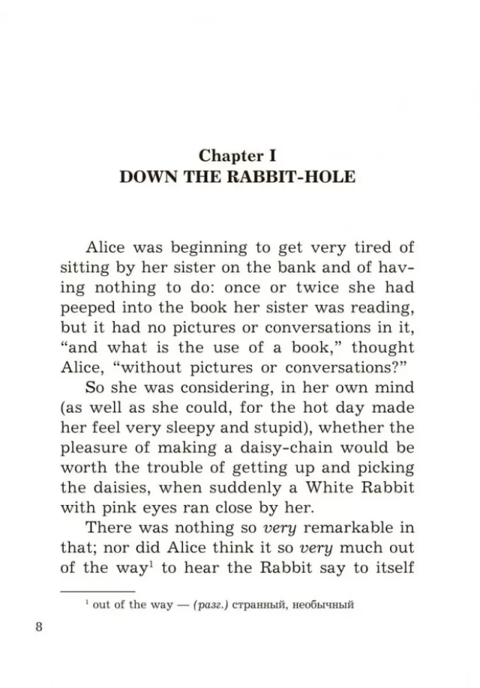 Alices Adventures in Wonderland = Alise Brīnum zemē. Alise Spogulī