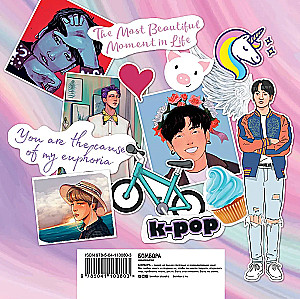 The Army of K-POP stickers - 2. Больше 150 крутых наклеек!