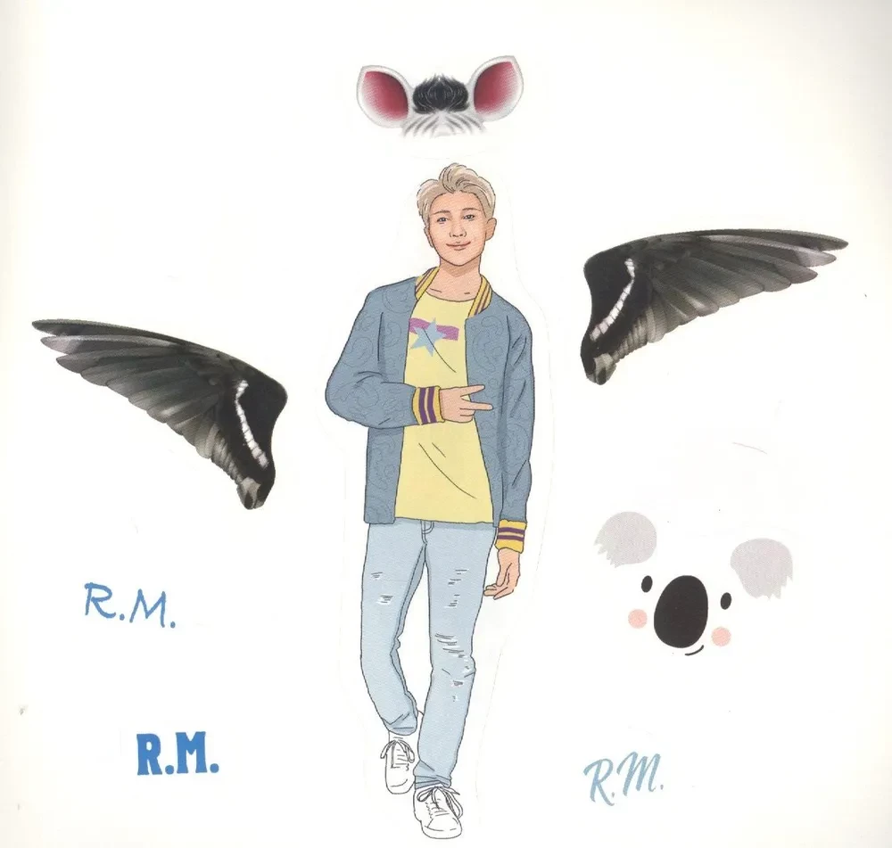 The Army of K-POP stickers - 2. Больше 150 крутых наклеек!
