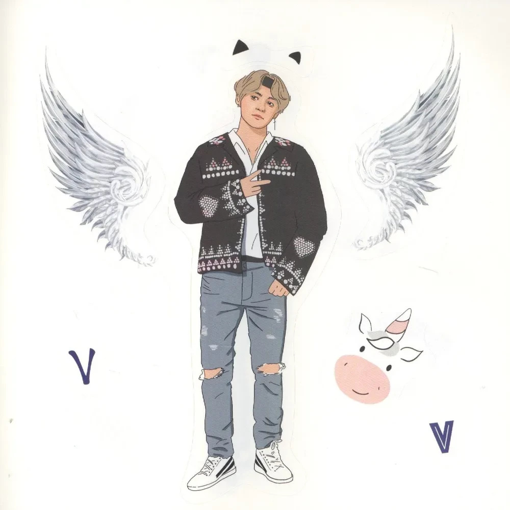 The Army of K-POP stickers - 2. Больше 150 крутых наклеек!