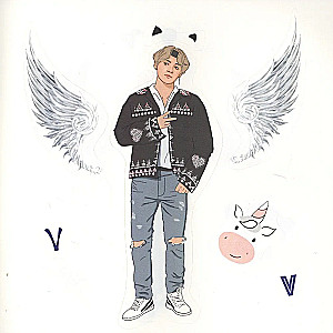 The Army of K-POP stickers - 2. Больше 150 крутых наклеек!