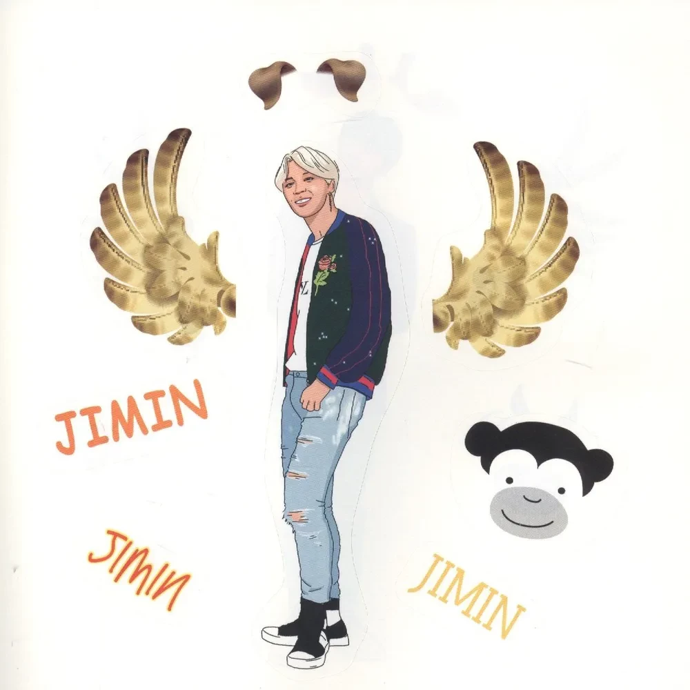 The Army of K-POP stickers - 2. Больше 150 крутых наклеек!