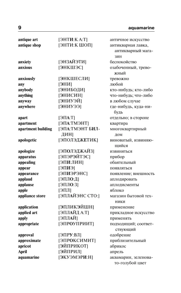 Англо-русский. Русско-английский словарь с произношением для тех, кто не знает ничего