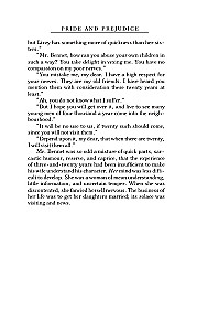 Pride and Prejudice