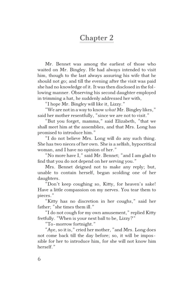 Pride and Prejudice
