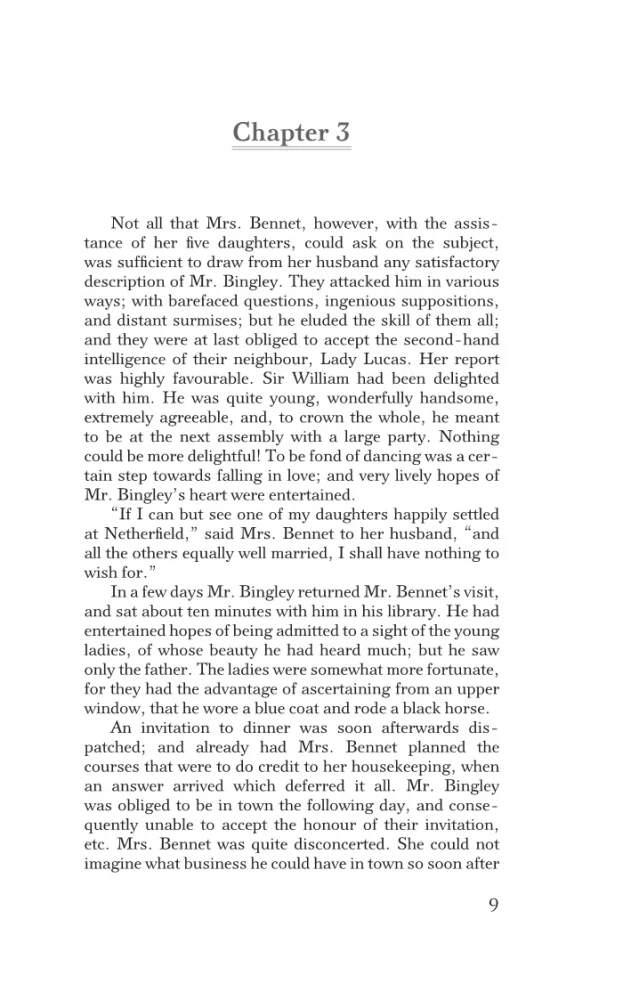 Pride and Prejudice