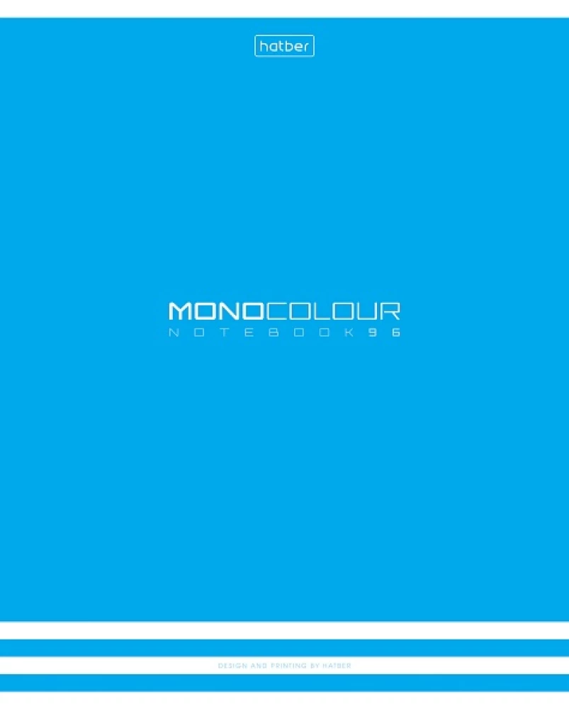 Burtnīca - MONOCOLOUR, 96 lapas, rūtiņa