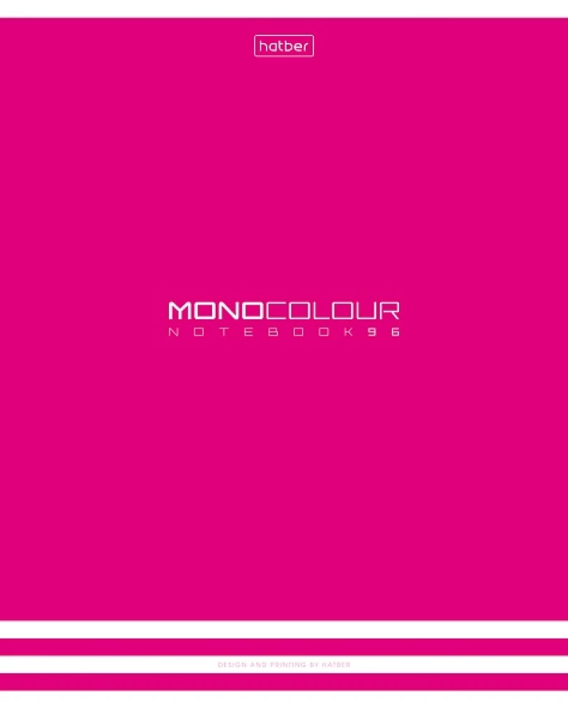 Burtnīca - MONOCOLOUR, 96 lapas, rūtiņa