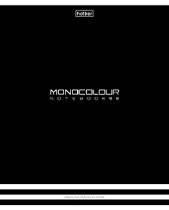 Burtnīca - MONOCOLOUR, 96 lapas, rūtiņa