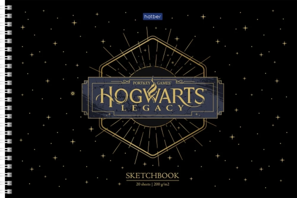 Skeču grāmata A4 - Hogwarts Legacy