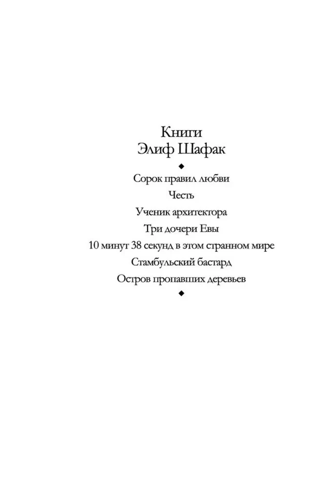 Сорок правил любви