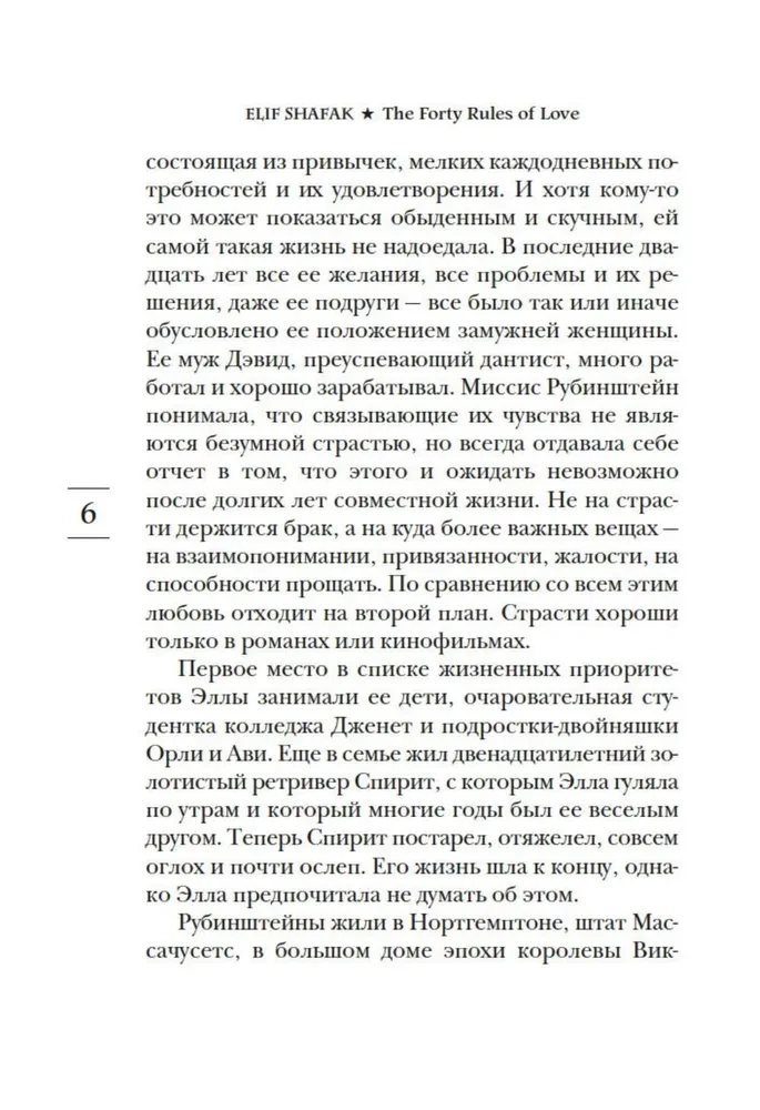 Сорок правил любви