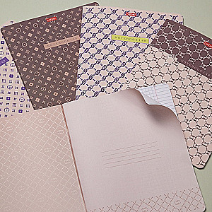 A5 piezīmju grāmata - sērija: Fashion print