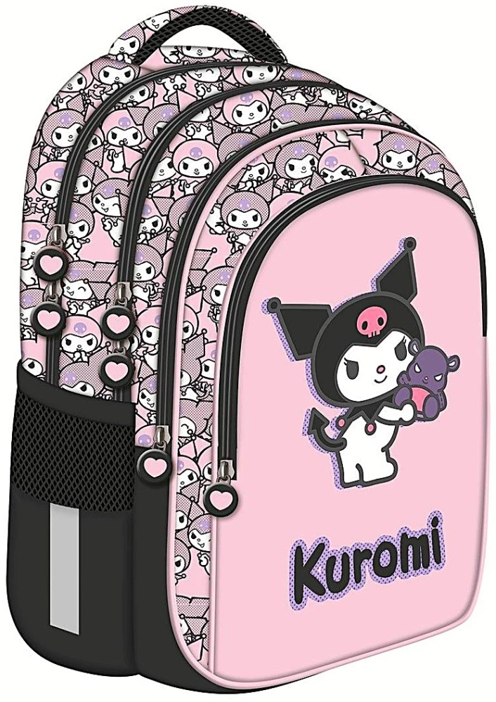 Рюкзак с четырьмя отделениями Kuromi Pink