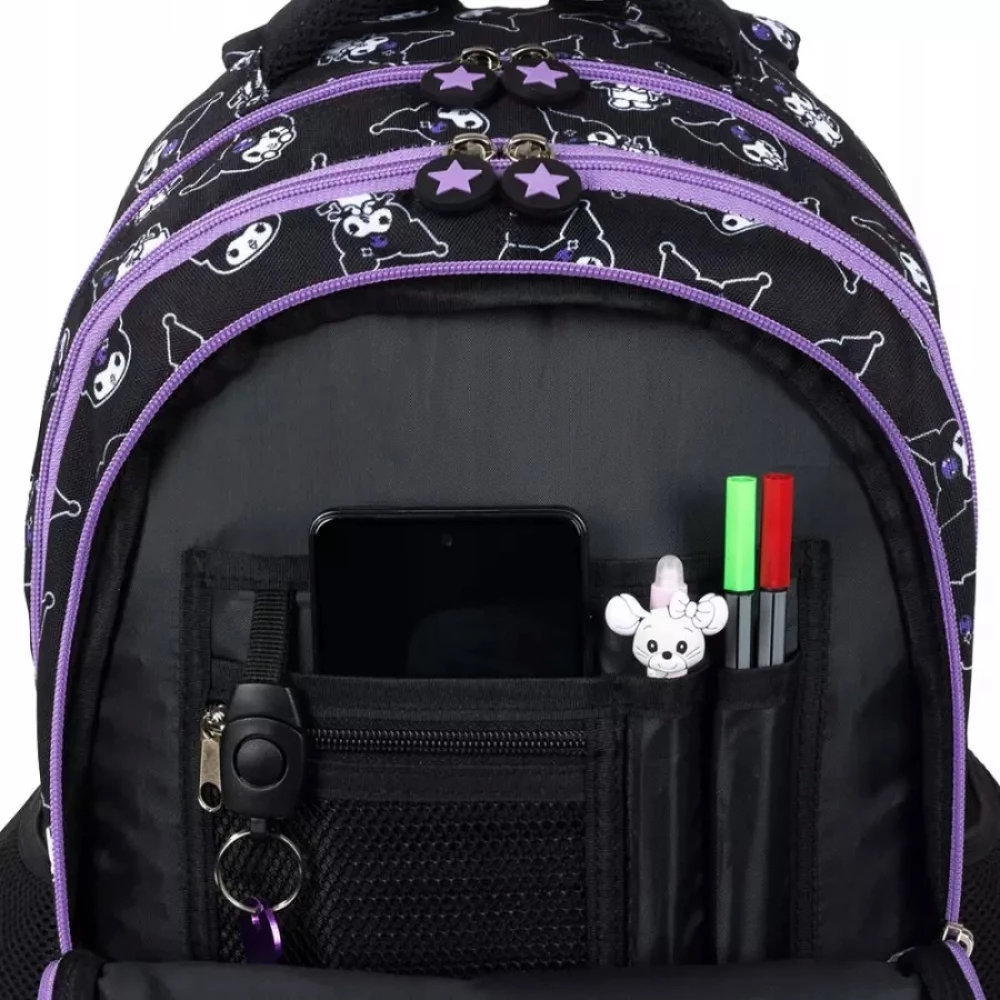 Mugursoma ar četriem nodalījumiem Kuromi Black