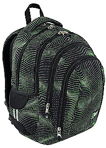 Рюкзак с четырьмя отделениями Green Halftone