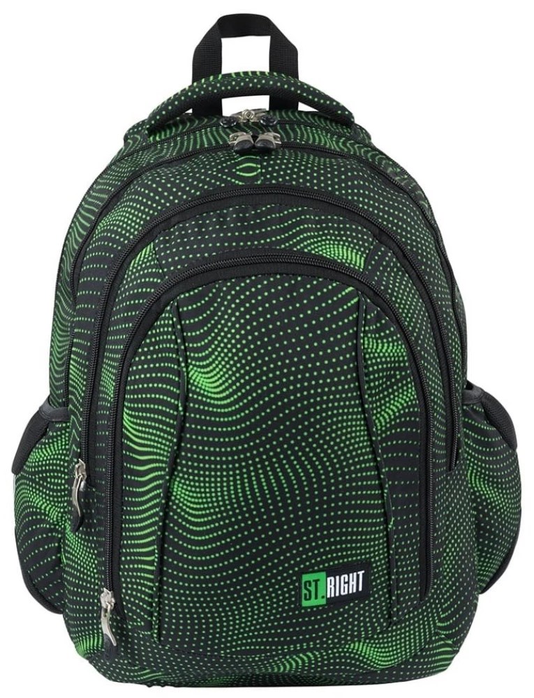 Рюкзак с четырьмя отделениями Green Halftone