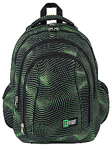 Рюкзак с четырьмя отделениями Green Halftone