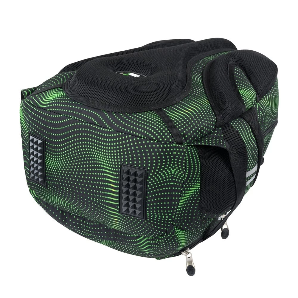 Рюкзак с четырьмя отделениями Green Halftone