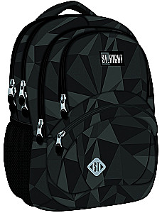 Mugursoma ar četriem nodalījumiem Geometric Grey