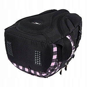 Рюкзак с четырьмя отделениями Pink Checkered