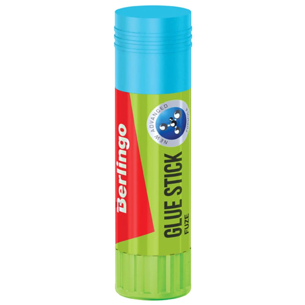 Клей-карандаш - Berlingo Fuze, 10 г, в ассортименте