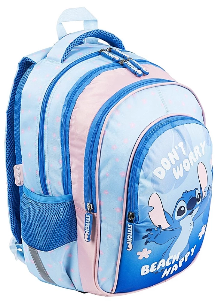 Mugursoma ar četriem nodalījumiem Stitch Beach Happy