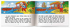 The Story of the Fisherman = Сказка о рыбаке