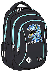 Mugursoma ar trim nodalījumiem Blue T-Rex