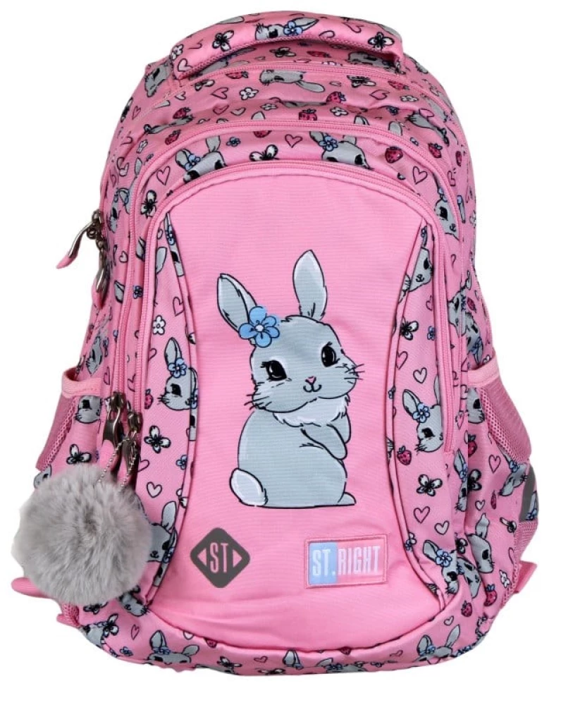 Рюкзак с тремя отделениями Cute Rabbit
