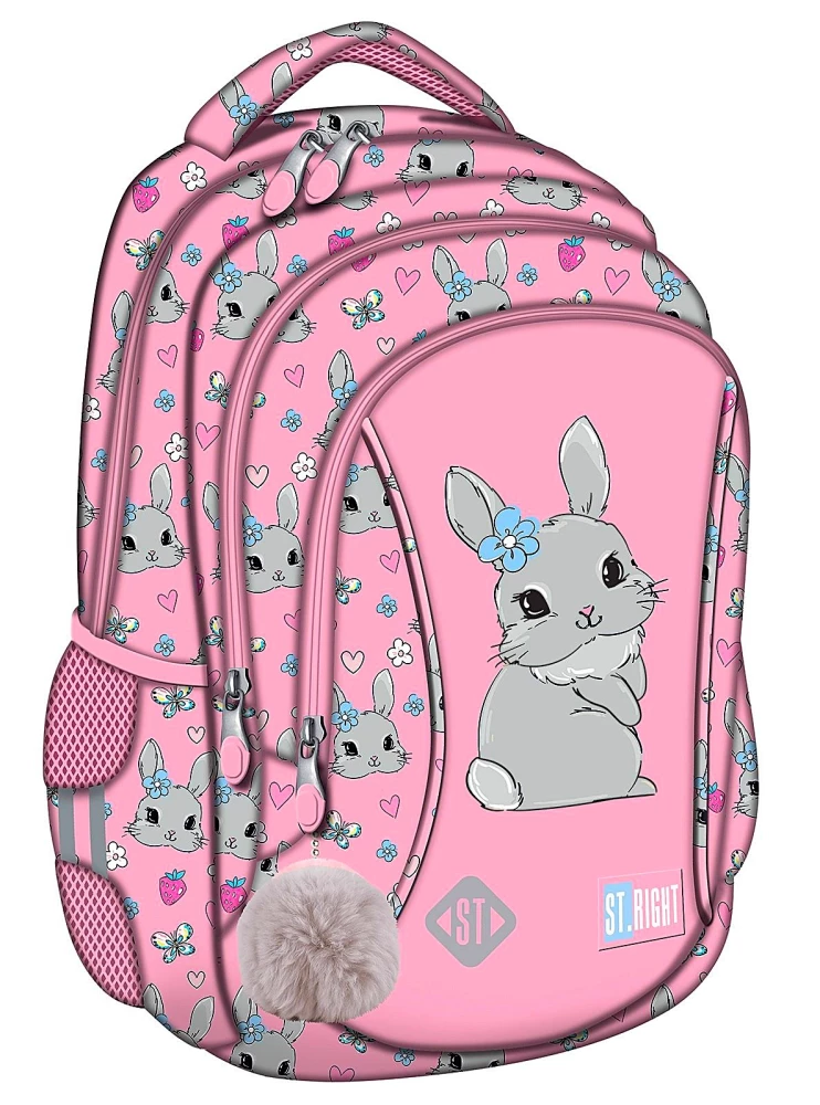Рюкзак с тремя отделениями Cute Rabbit