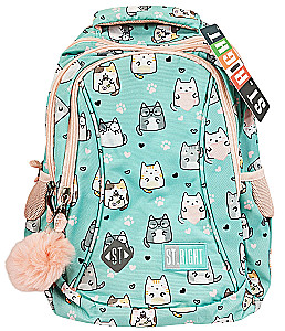 Рюкзак с тремя отделениями Charming Cats