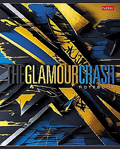 A5 formāta piezīmju grāmata - sērija: The glamour crash (ar līnijām)