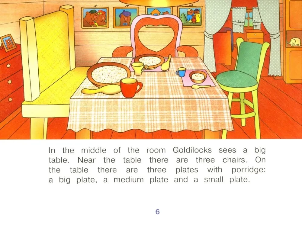 Goldilocks and the Three Bears = Златовласка и три медведя
