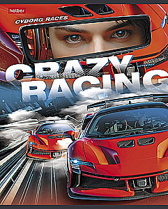 A5 formāta burtnīca - sērija: Crazy racing (līnijas)
