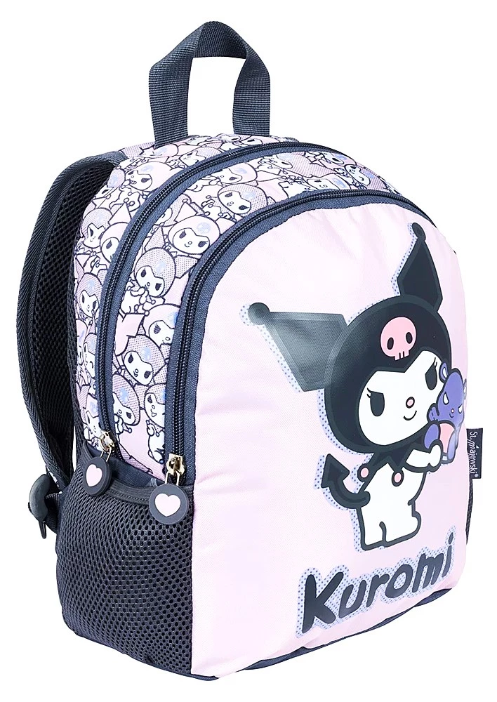 Mugursoma ar divām nodalījumiem Kuromi Pink