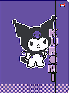 Папка - Kuromi Violet, А4, с резинкой