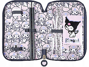 Pildspalvu maciņš - Kuromi Pink (trīskāršs, ar pildījumu)