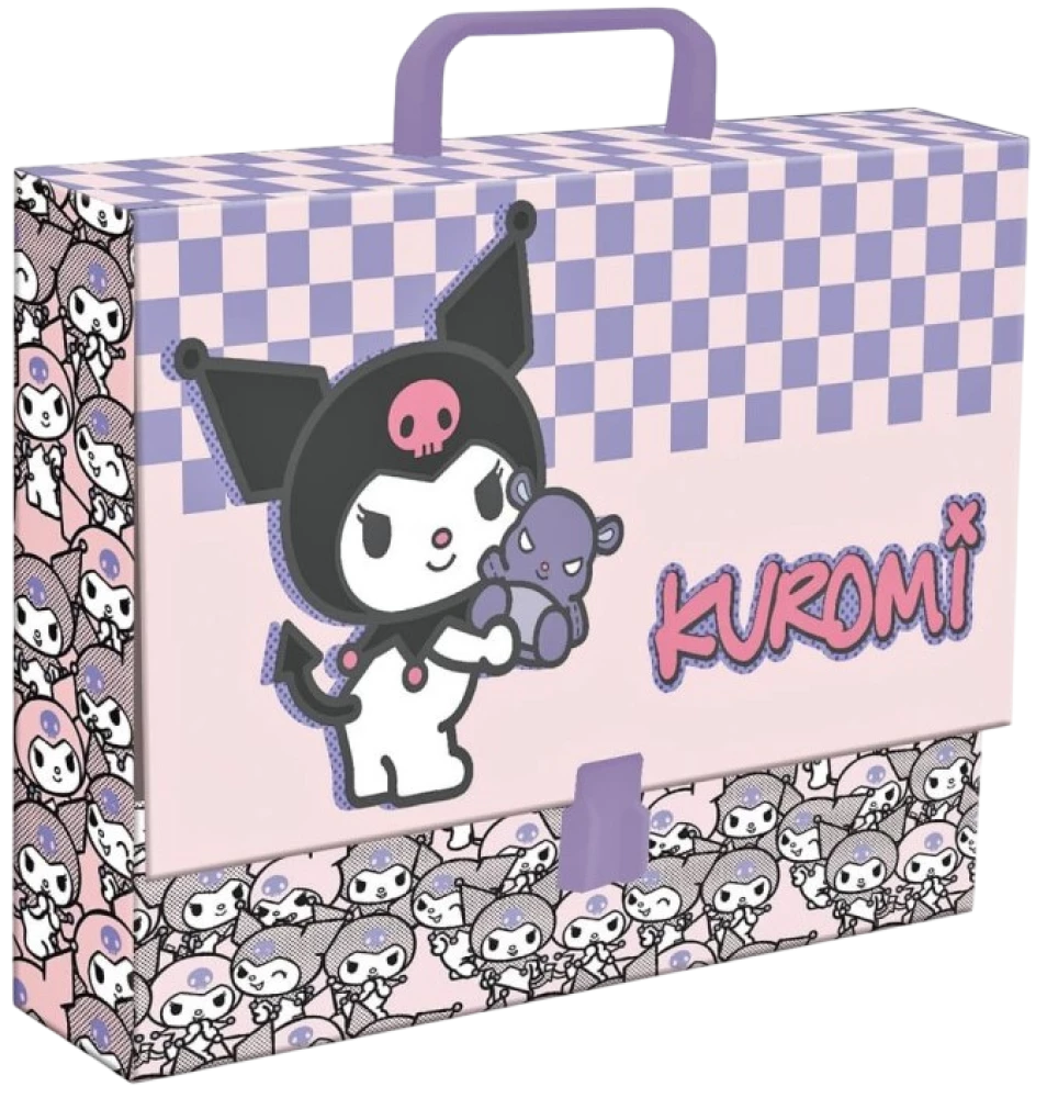 Папка с ручкой А4 XL Kuromi (33x25x9 см)