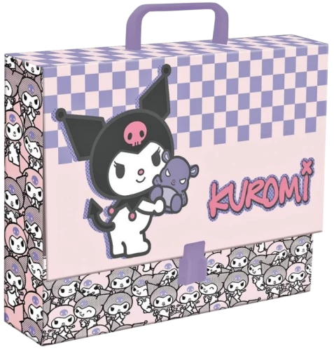 Папка с ручкой А4 XL Kuromi (33x25x9 см)