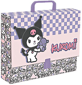 Папка с ручкой А4 XL Kuromi (33x25x9 см)
