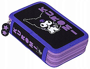 Pildspalvu maciņš - Kuromi Black (divkāršs, ar pildījumu)