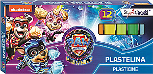 Māla masa - Paw Patrol, 12 krāsas
