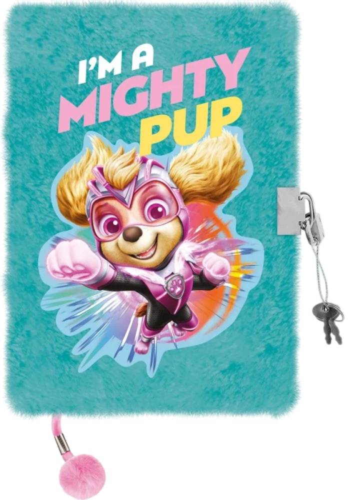 Дневник А5 с замочком - Paw Patrol (в линейку)