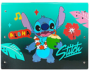 Mape-portfelis ar rokturi XL A4 - Stitch Aloha
