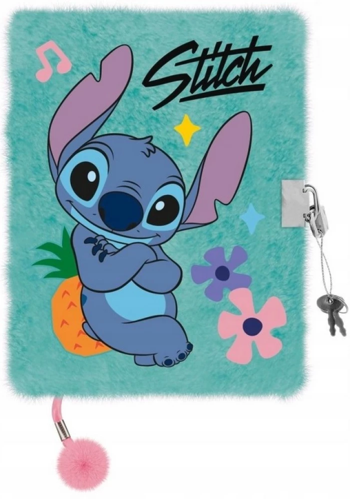 Дневник-секретник 3D — Lilo & Stitch, A5, 96 листов