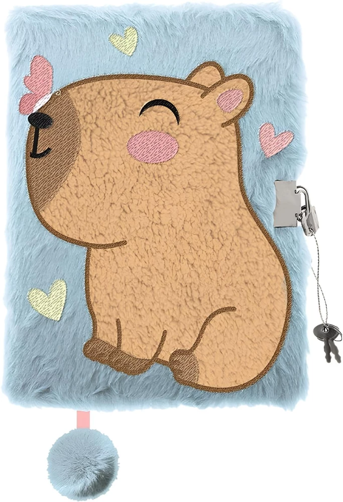 Дневник - CAPIBARA, А5, 96 листов, в линейку