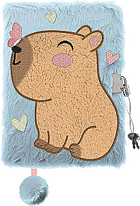 Дневник - CAPIBARA, А5, 96 листов, в линейку