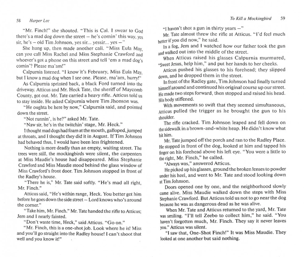 To Kill a Mockingbird = Uznākt pārspīlētāju