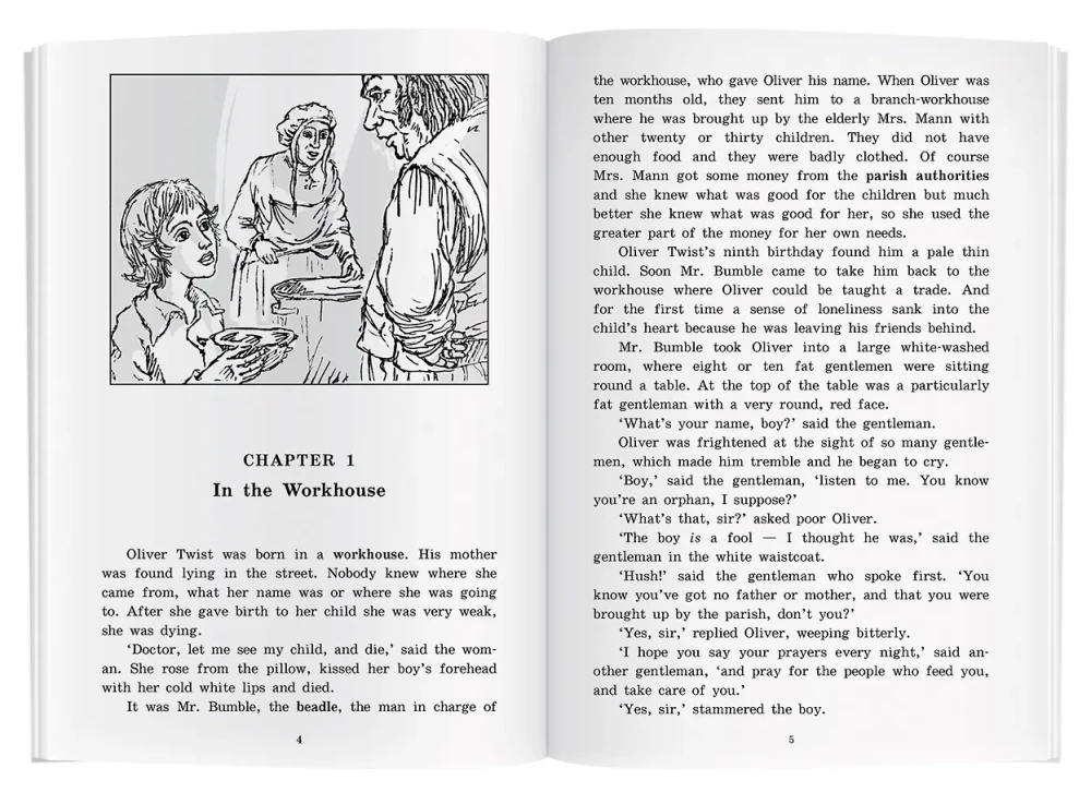 Приключения Оливера Твиста = The Adventures of Oliver Twist